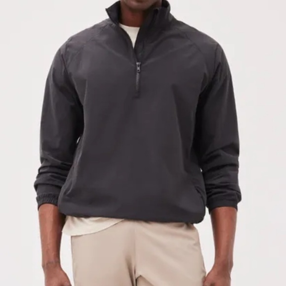 Outdoor voices “RecNylon” pullover/quarter zip size small